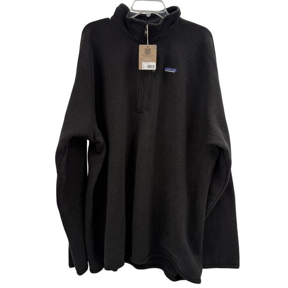 Patagonia Other - Patagonia Better Sweater Pullover Mens 3XL Black 1/4 Zip Fleece 25523 Outdoors
